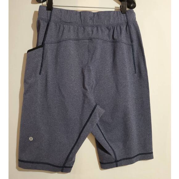 Lululemon Mens For the People 12" Shorts Size S Drawstring Luon Active Pocket - Picture 2 of 6